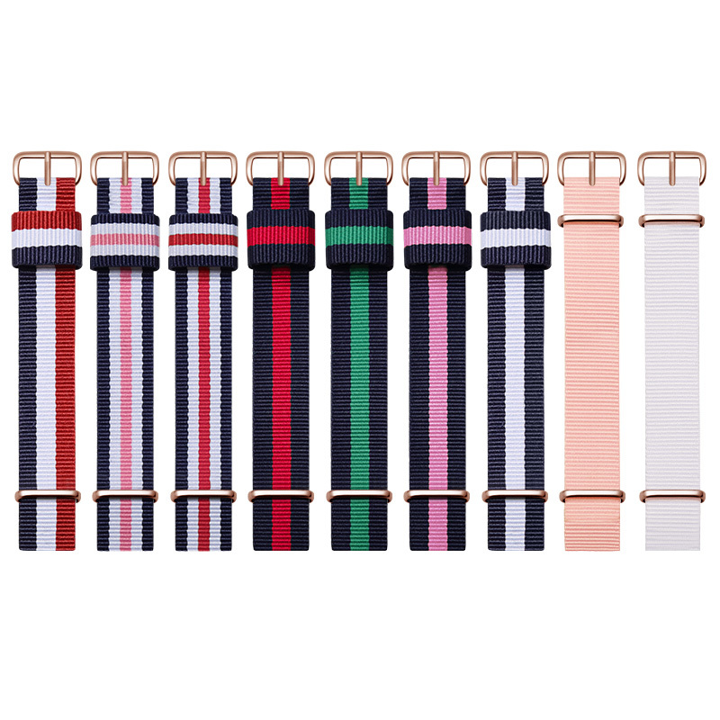 Daniel Wellington Watches & Jewelry Online Store - Skin Friendly Breathable Nylon Watchbands for