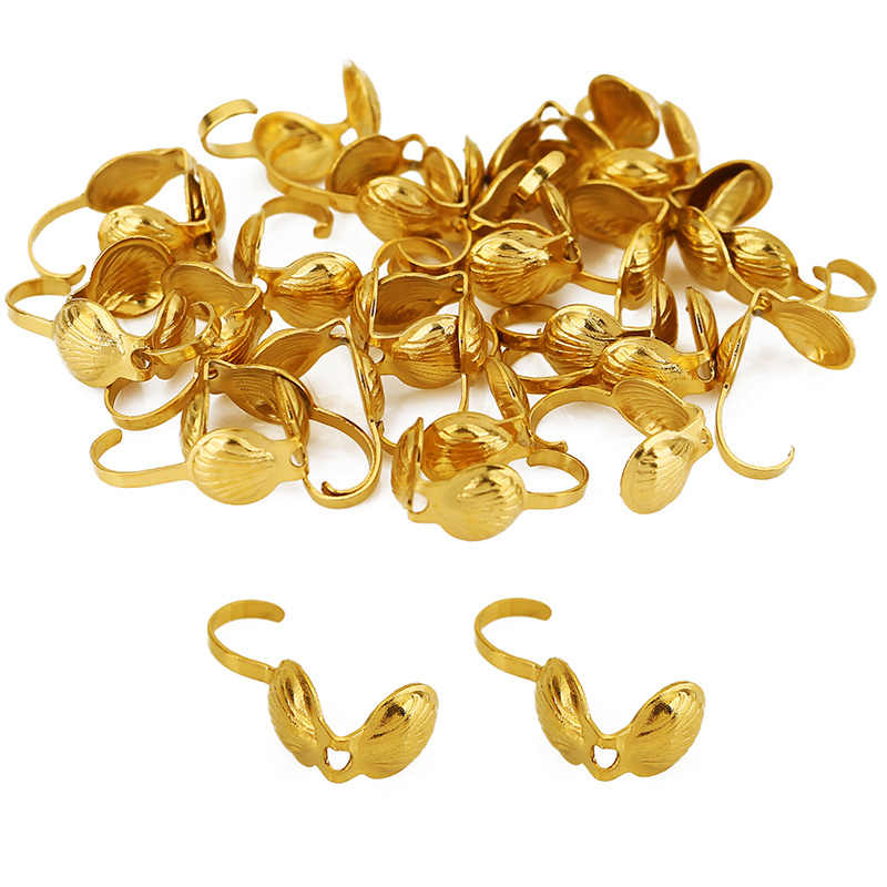 20pcs Never Fade PVD Stainless - Charm Bracelet Beads ulasan dan harga