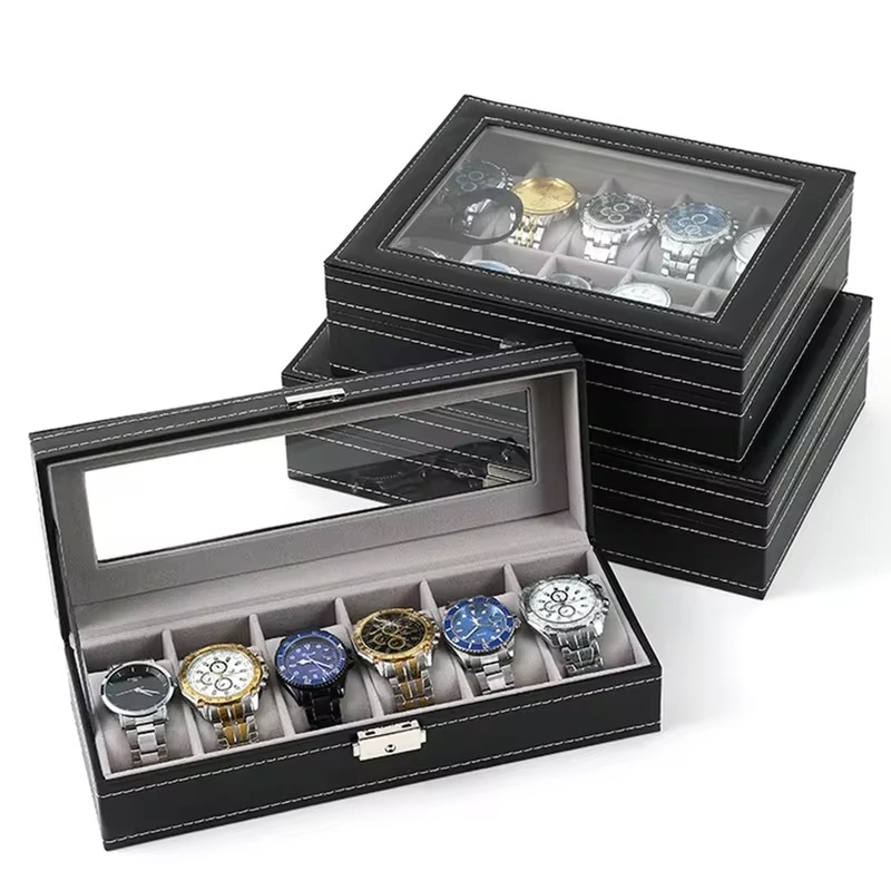 PU Leather Jewelry and Watch O - Jewelry Box That Holds Watches ulasan dan harga