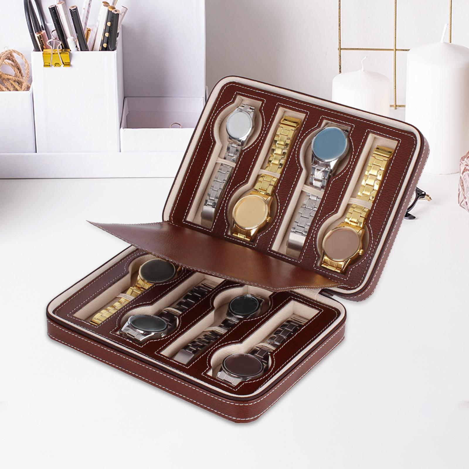 Watch Travel Case Watch Storag - Jewelry Box That Holds Watches ulasan dan harga