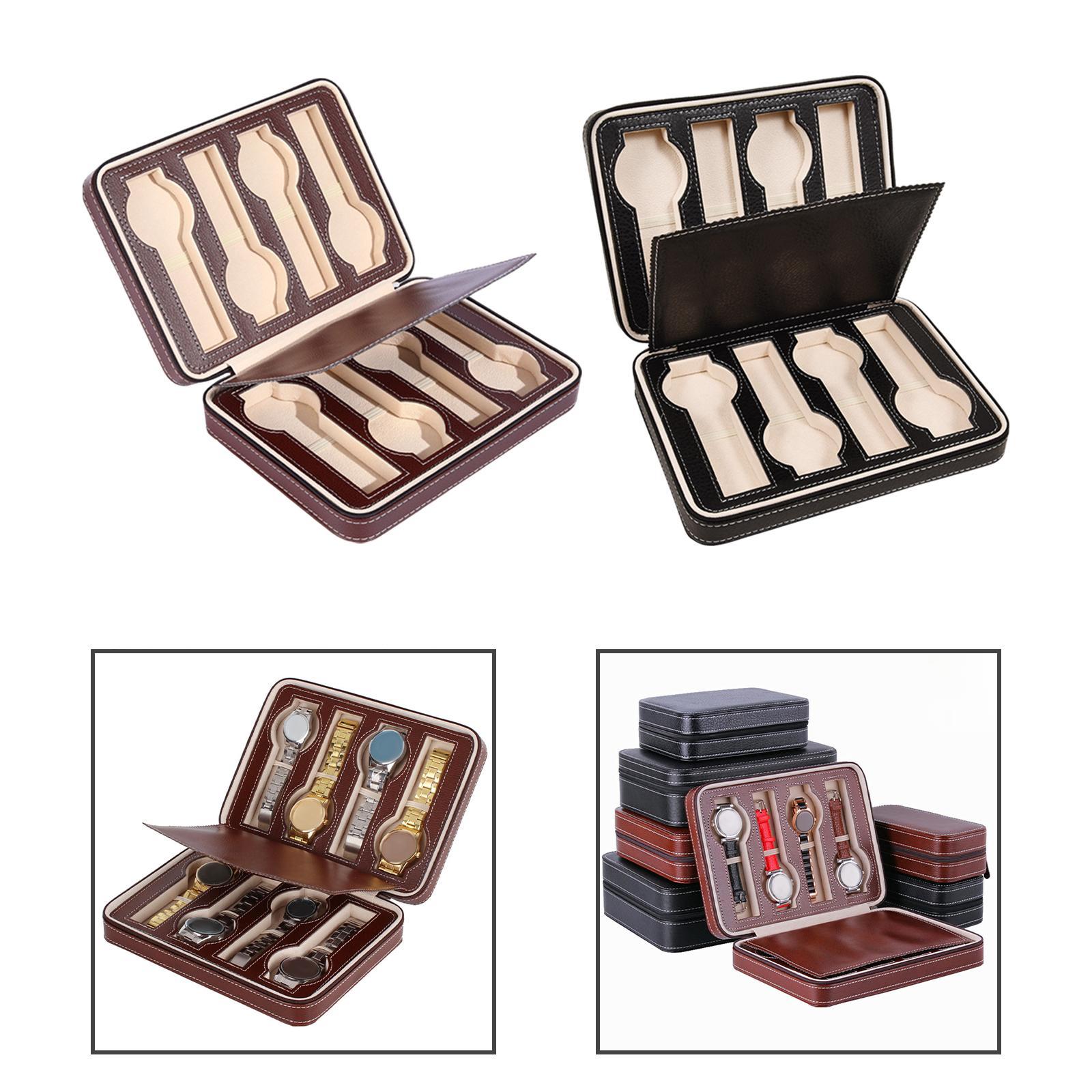 Watch Travel Case Watch Storag - Jewelry Box That Holds Watches ulasan dan harga