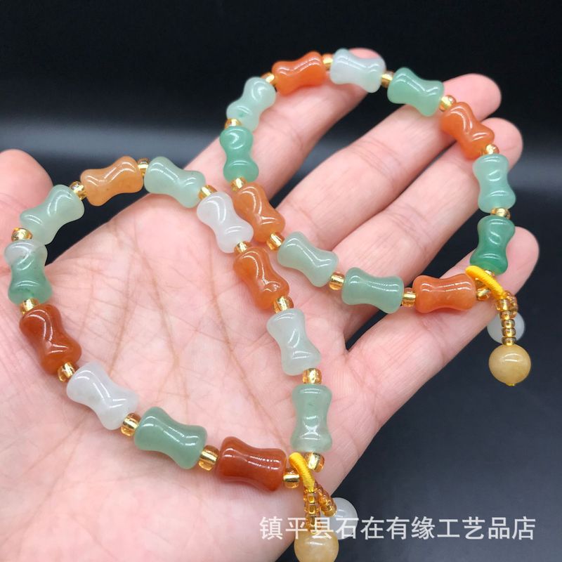 Natural Aventurine Bamboo , Go - Jewelry & Watches Store ulasan dan harga