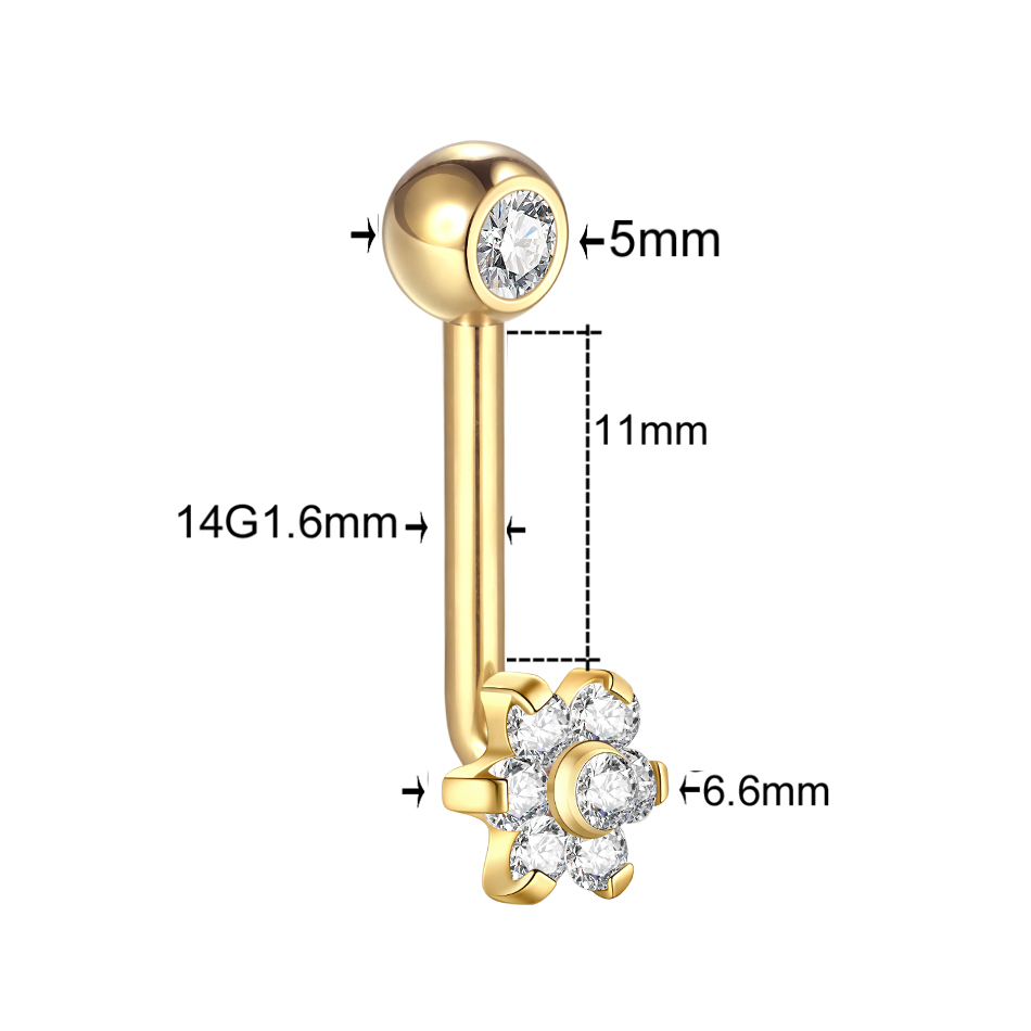 1PC Titanium Christina Vertica - Christina Jewelry & Watches Marguerite Ørestik Forgyldt Sølv ulasan dan harga