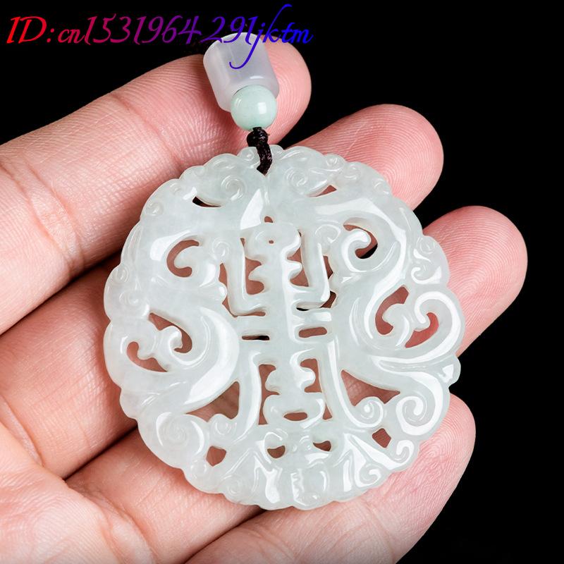 Burmese Jadeite Dragon Pendant - Necklace Pendant ulasan dan harga