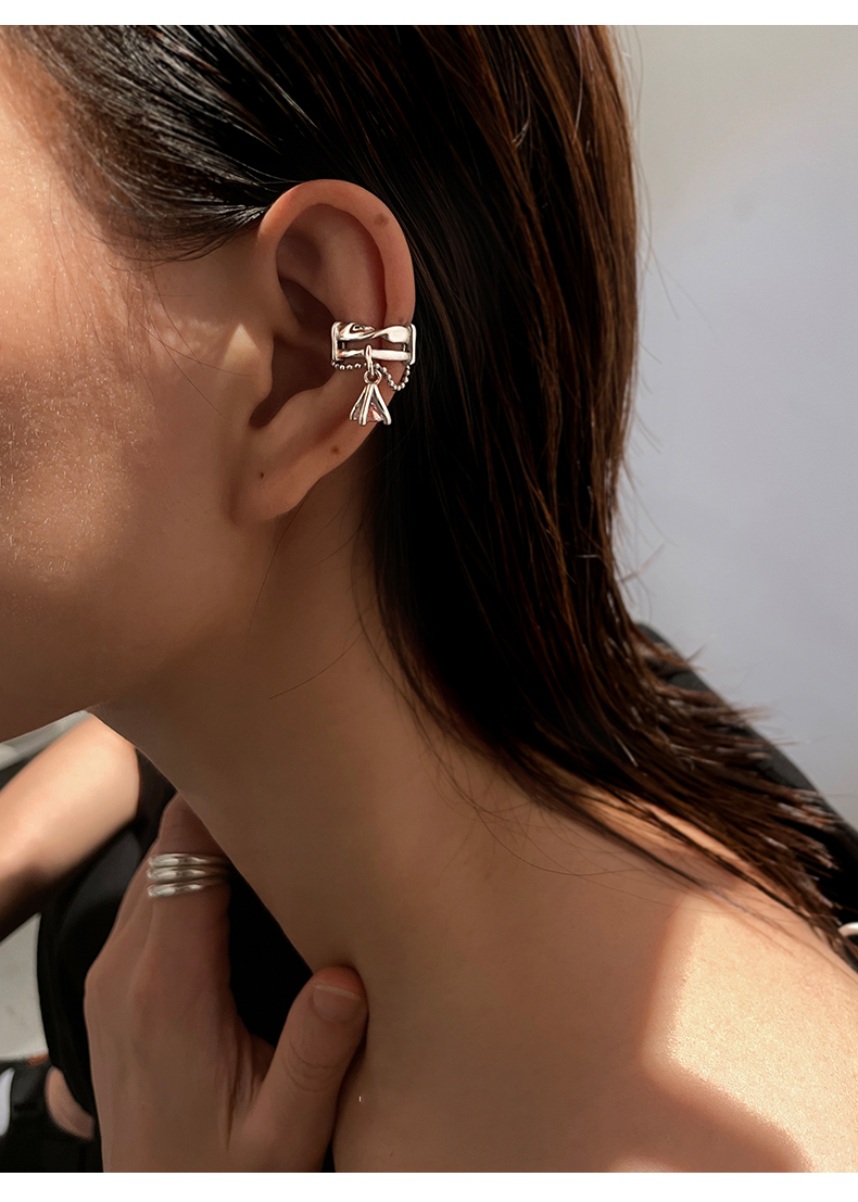 F.I.N.S 1PC Korean Earrings S9 - Ear Cuff No Piercing ulasan dan harga