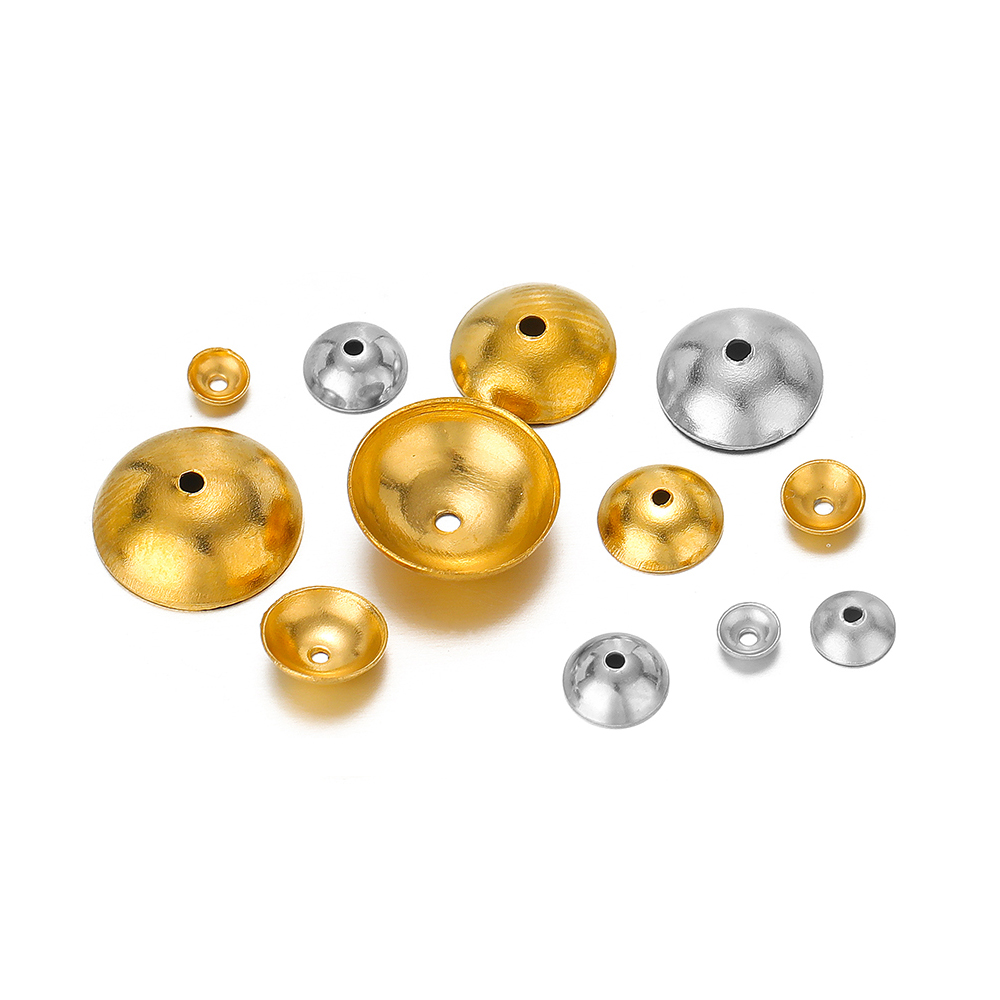 50-100pcs Stainless Steel Roun - Pearl Necklace ulasan dan harga