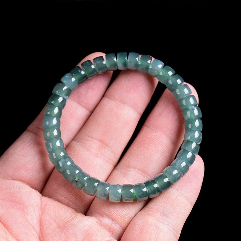 Natural Grade A Jadeite Blue W - Jewelry & Watches Store ulasan dan harga
