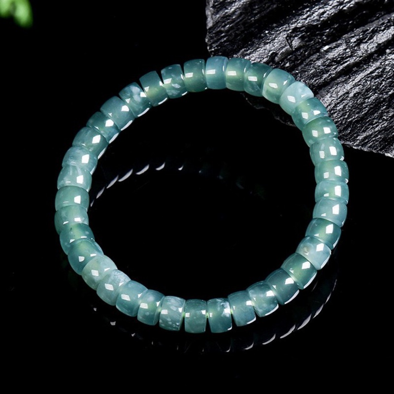 Natural Grade A Jadeite Blue W - Jewelry & Watches Store ulasan dan harga