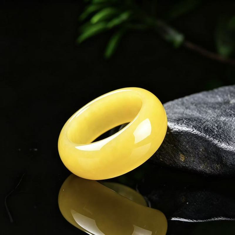Genuine A-grade jadeite ring w - Jewelry & Watches Store ulasan dan harga