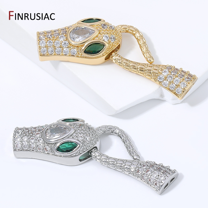 18K Gold Plated Brass Snake He - Pearl Necklace ulasan dan harga