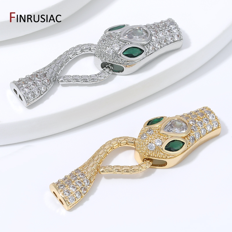 18K Gold Plated Brass Snake He - Pearl Necklace ulasan dan harga