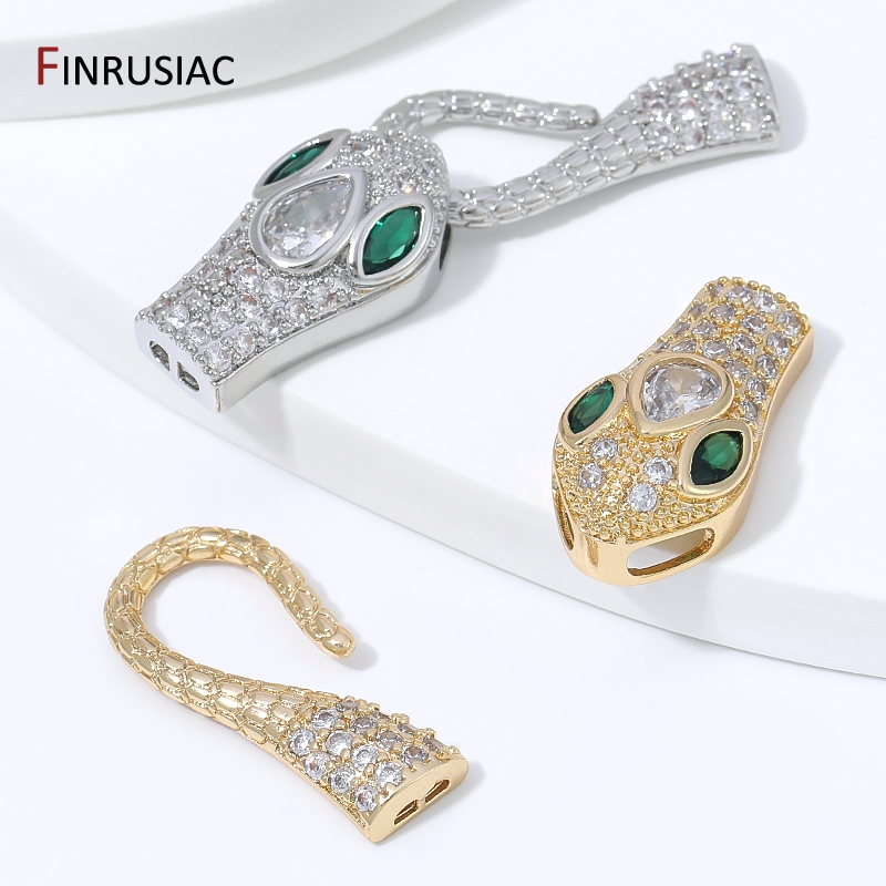 18K Gold Plated Brass Snake He - Pearl Necklace ulasan dan harga