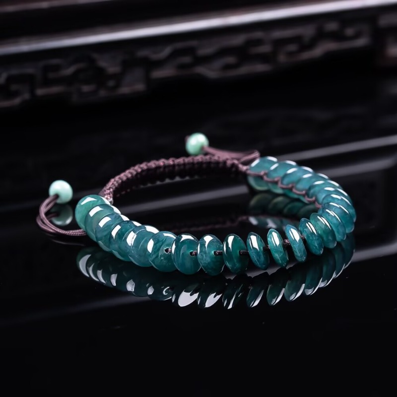 Natural Real Emerald Blue Wate - Jewelry & Watches Store ulasan dan harga