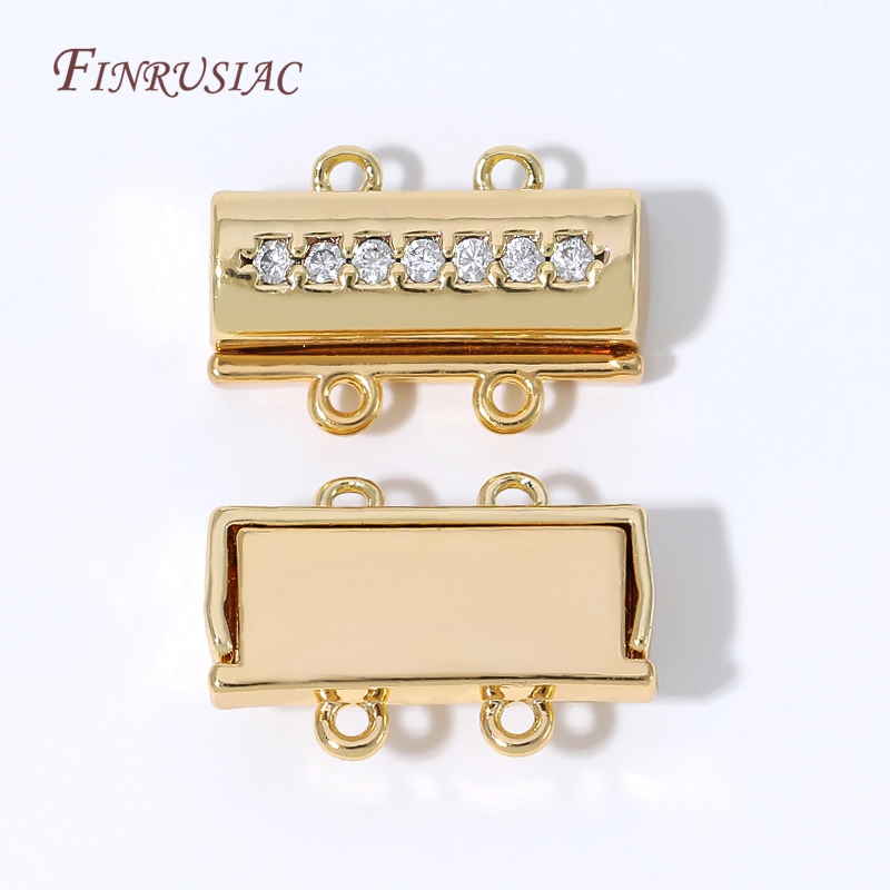 Magnetic Necklace Clasp 18K Go - Pearl Necklace ulasan dan harga