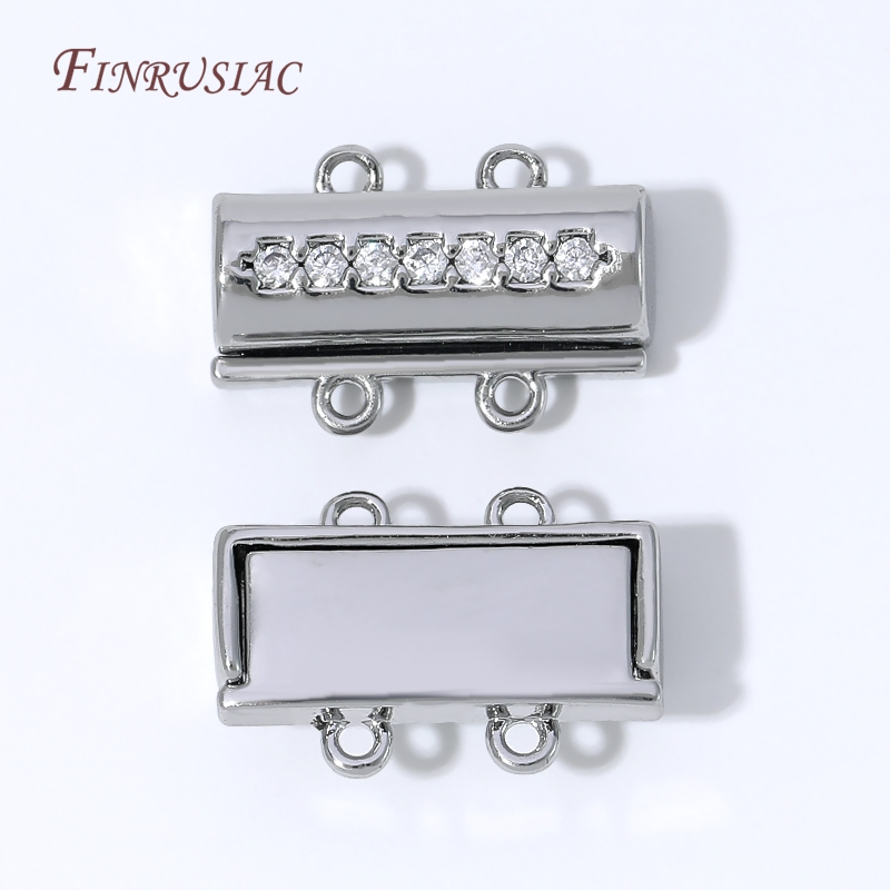 Magnetic Necklace Clasp 18K Go - Pearl Necklace ulasan dan harga