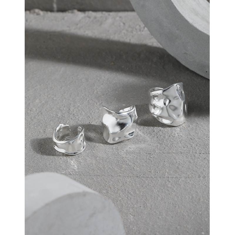F.I.N.S 1PC Minimalist Irregul - Ear Cuff No Piercing ulasan dan harga