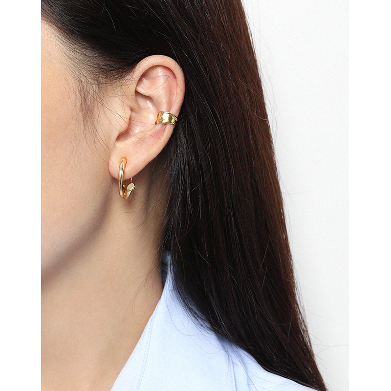 F.I.N.S 1PC Minimalist Irregul - Ear Cuff No Piercing ulasan dan harga