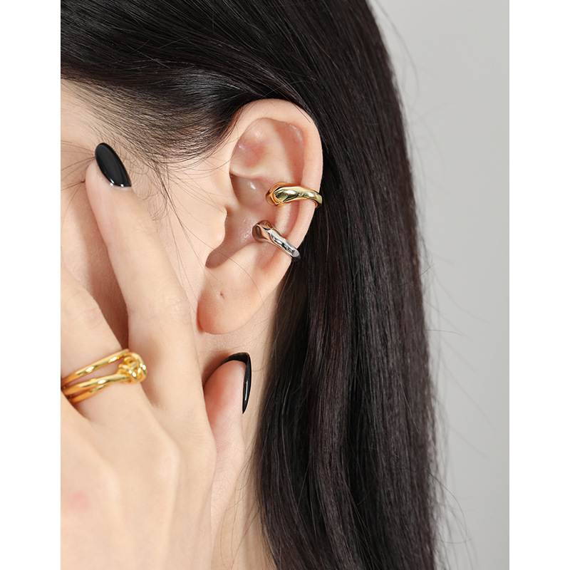 F.I.N.S 1PC Minimalism Irregul - Ear Cuff No Piercing ulasan dan harga