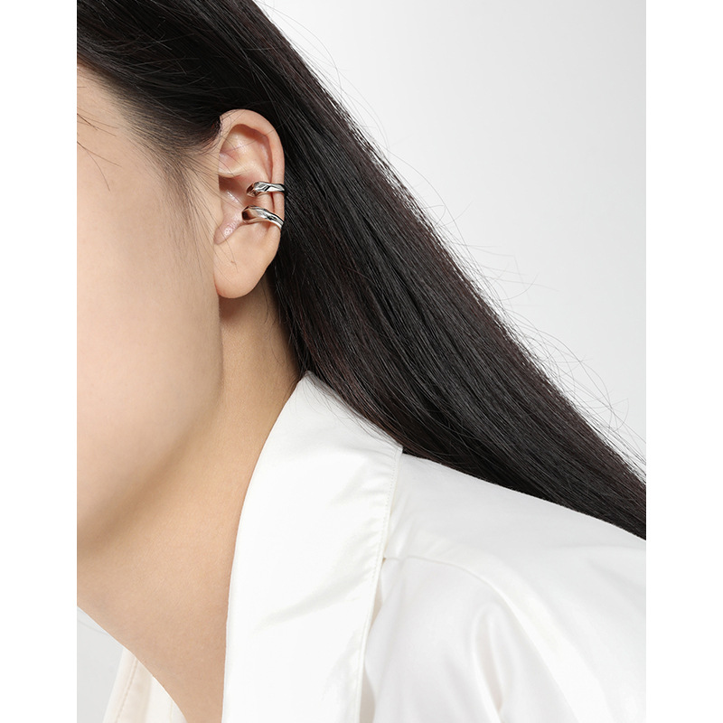 F.I.N.S 1PC Minimalism Irregul - Ear Cuff No Piercing ulasan dan harga