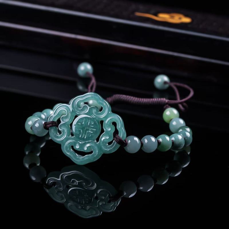 Natural Jadeite A-grade Bracel - Jewelry & Watches Store ulasan dan harga