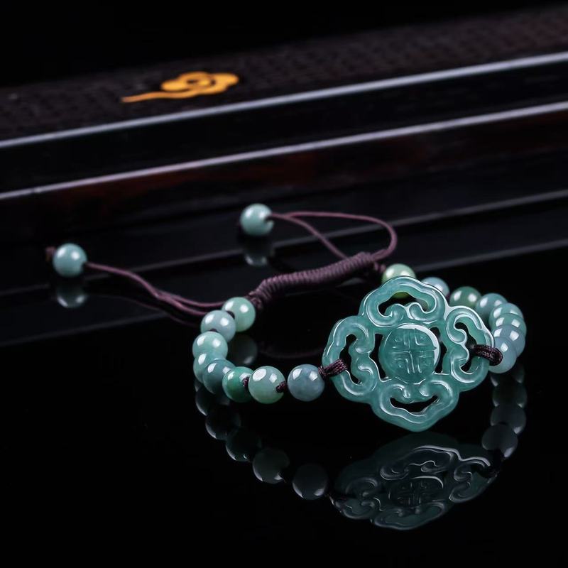 Natural Jadeite A-grade Bracel - Jewelry & Watches Store ulasan dan harga