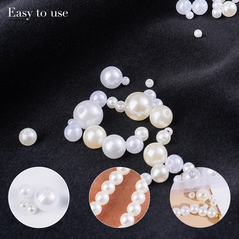 800pcs Artificial Faux Pearl R - Pearl Necklace ulasan dan harga