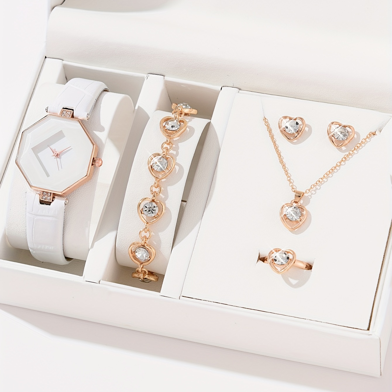 1pc Rhinestone Decor Quartz Wa - Best Jewelry Watches ulasan dan harga