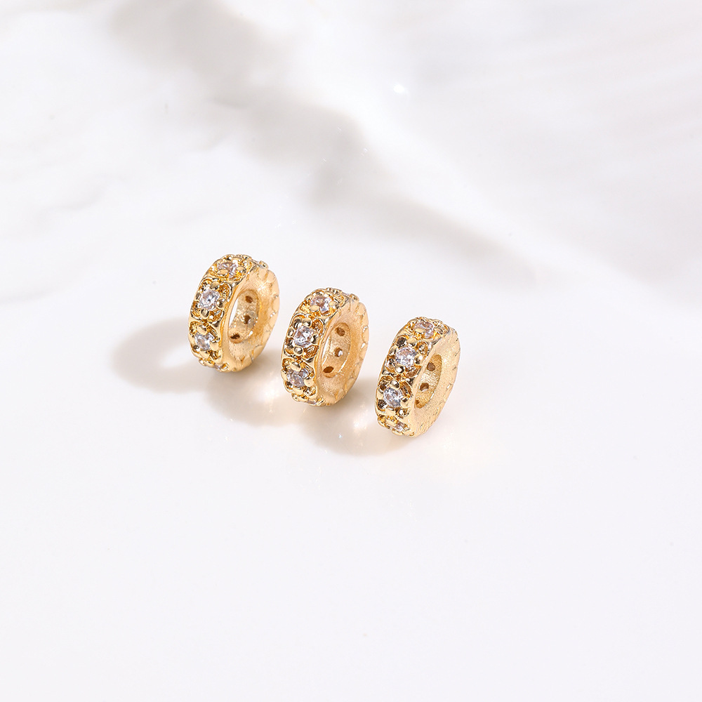 10 copper spacer beads handmad - Pearl Necklace ulasan dan harga
