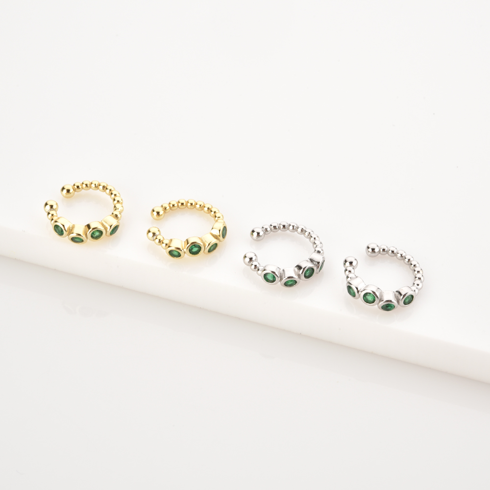 ANDYWEN 925 Sterling Silver Gr - Ear Cuff No Piercing ulasan dan harga