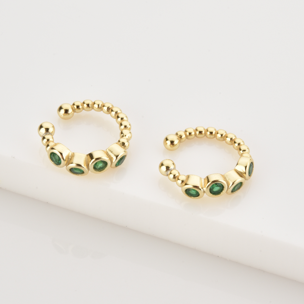 ANDYWEN 925 Sterling Silver Gr - Ear Cuff No Piercing ulasan dan harga