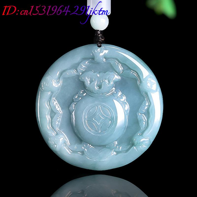 Burmese Jadeite God of Wealth  - Necklace Pendant ulasan dan harga