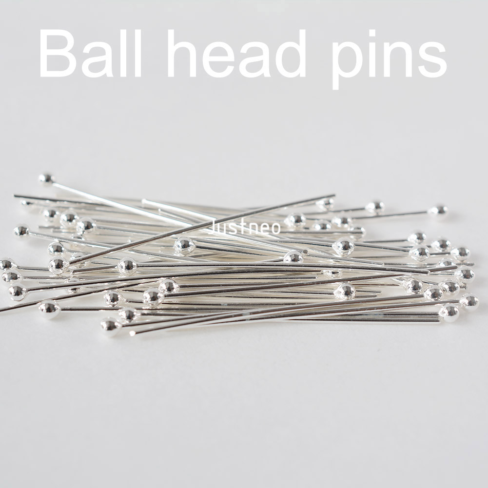 925 Sterling Silver Ball Head  - Charm Bracelet Beads ulasan dan harga