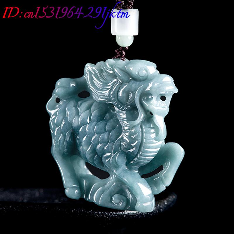 Burmese Jadeite Kylin Pendant  - Necklace Pendant ulasan dan harga