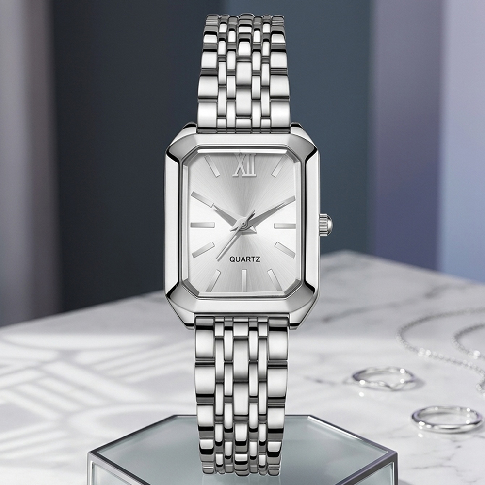 4Pcs/Set Unisex Jewelry Watche - Jewelry Watches Silver ulasan dan harga
