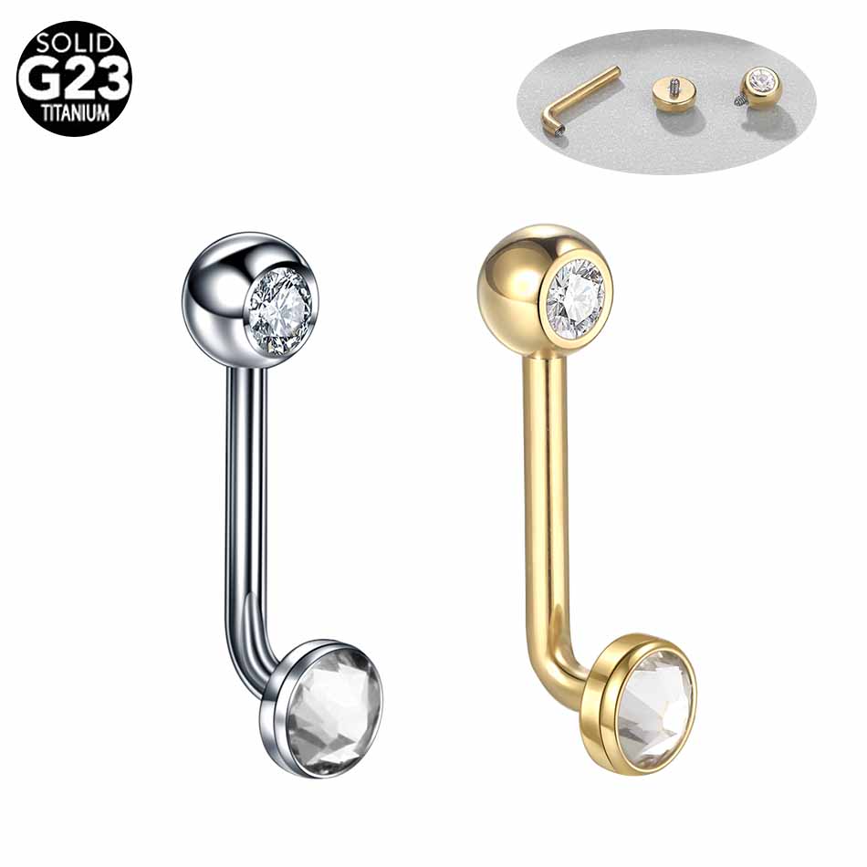 1PC G23 Titanium Christina Ver - Christina Jewelry & Watches Marguerite Ørestik Forgyldt Sølv ulasan dan harga