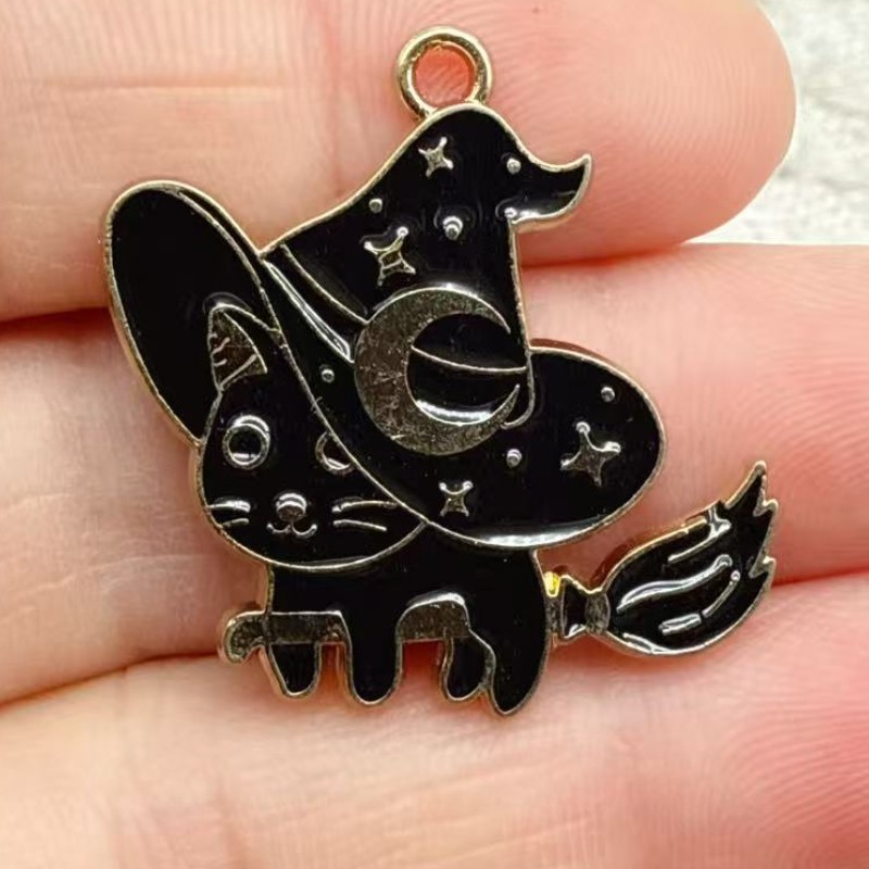 10pcs Original Alloy Enamel Bl - Charm Bracelet Beads ulasan dan harga
