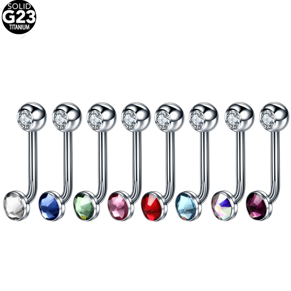 1PC G23 Titanium Crystal Chris - Christina Jewelry & Watches Marguerite Ørestik Forgyldt Sølv ulasan dan harga