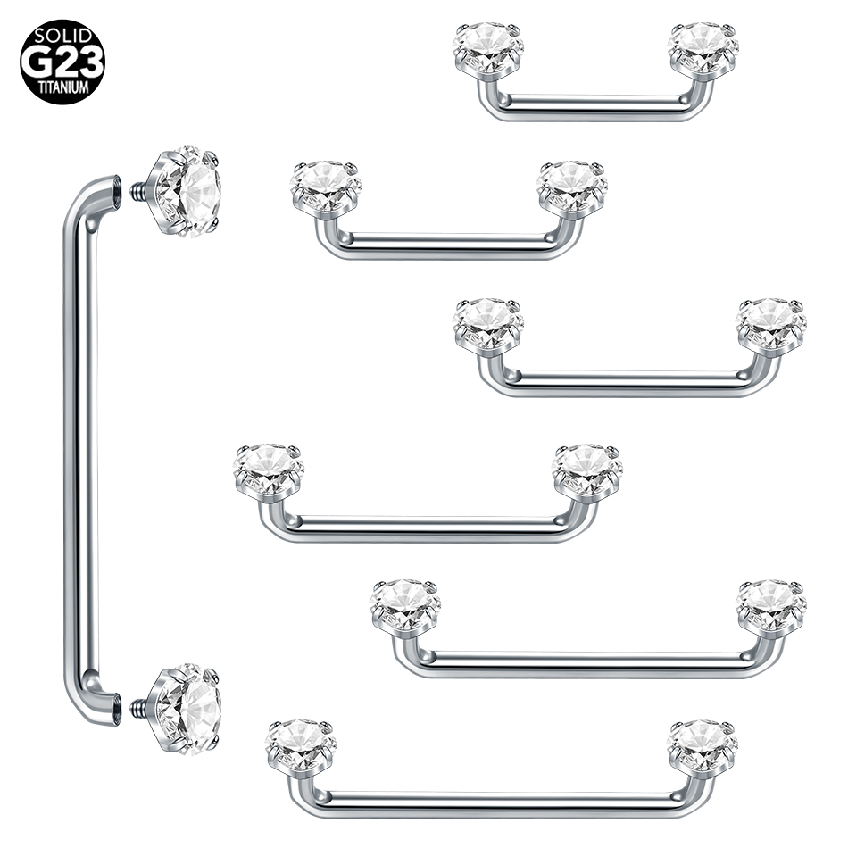 1PC Titanium Surface Piercing  - Christina Jewelry & Watches Marguerite Ørestik Forgyldt Sølv ulasan dan harga