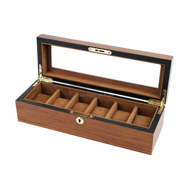  Elegant Wooden Watch Box With - Jewelry Box That Holds Watches ulasan dan harga