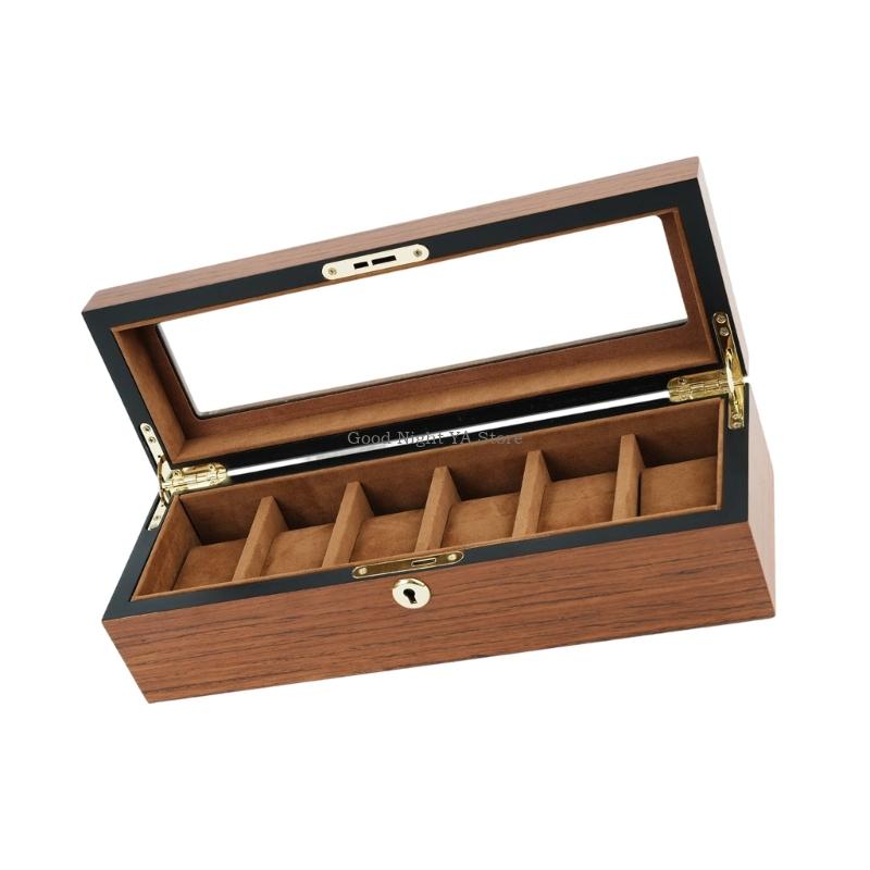  Elegant Wooden Watch Box With - Jewelry Box That Holds Watches ulasan dan harga