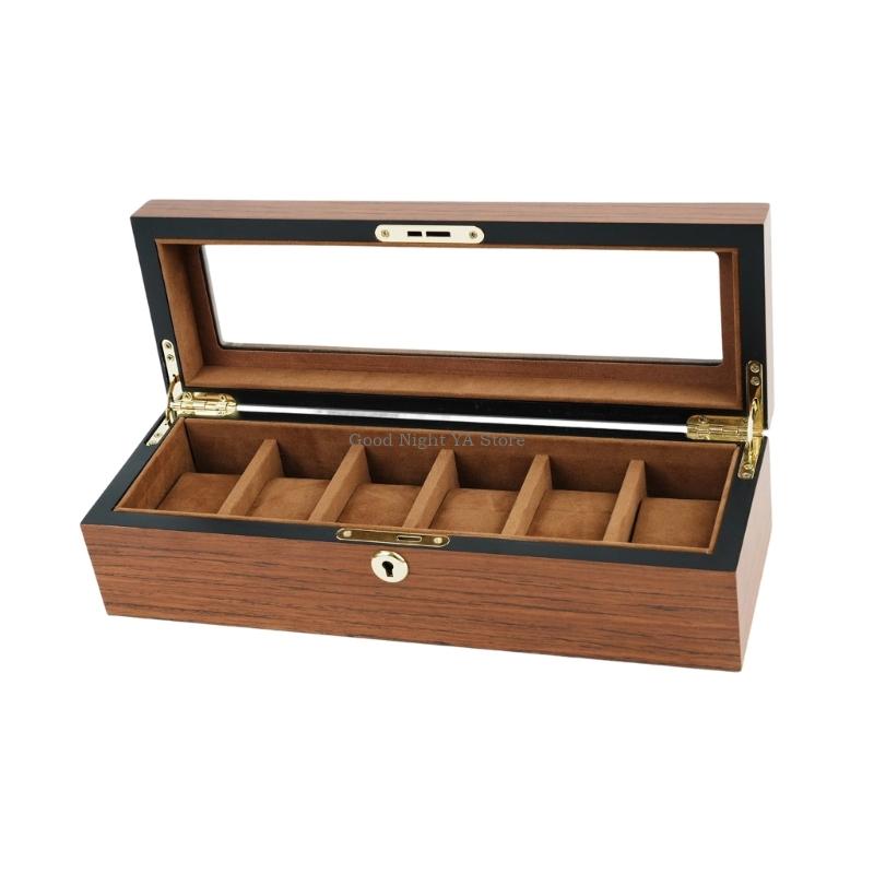  Elegant Wooden Watch Box With - Jewelry Box That Holds Watches ulasan dan harga