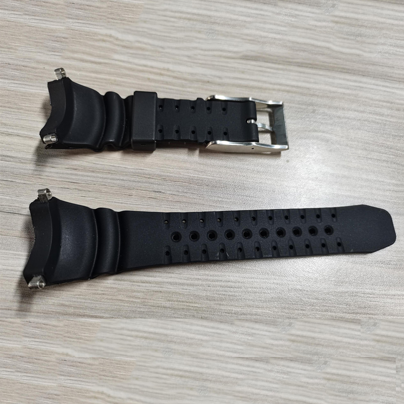 Breathable Black Rubber Watchb - Citizen Watch Promaster ulasan dan harga
