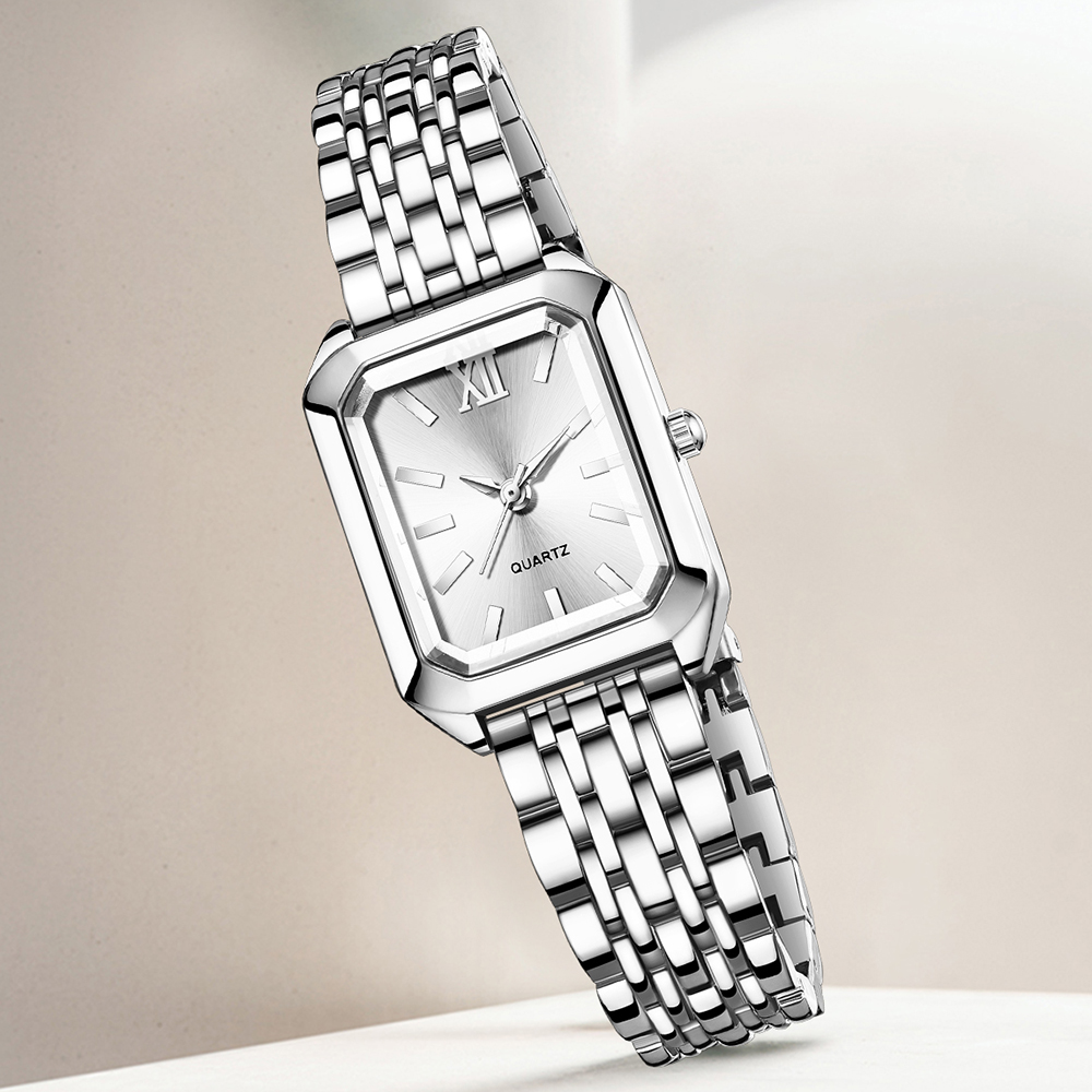 1Pc Unisex Jewelry Watch Women - Jewelry Watches Silver ulasan dan harga
