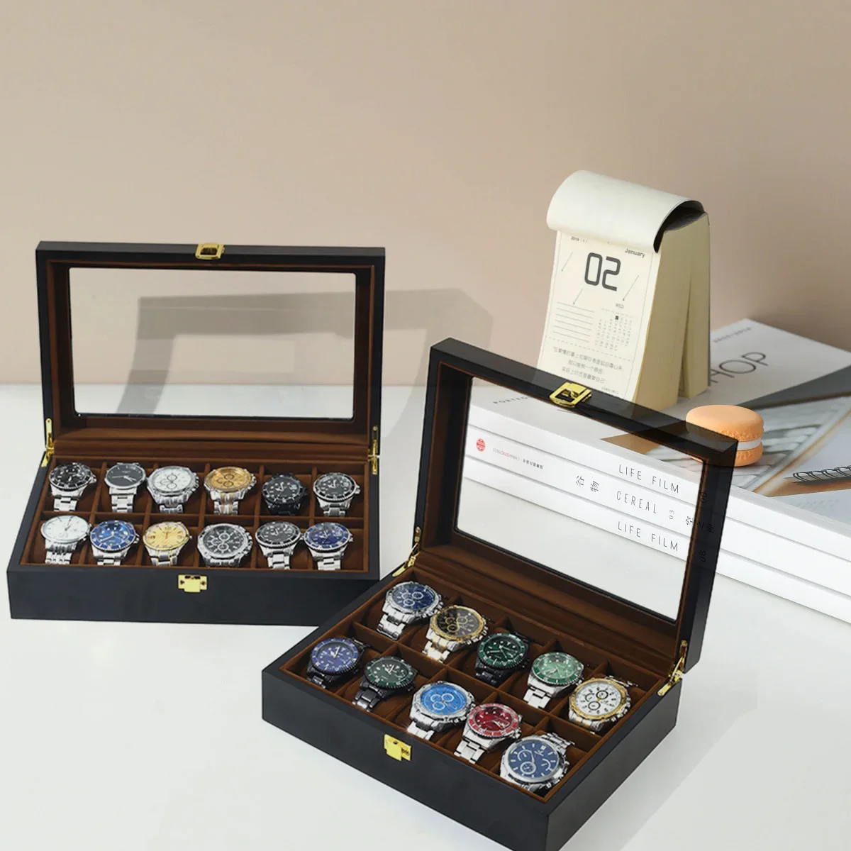 HOT Handmade Luxury Wooden6/10 - Jewelry Box That Holds Watches ulasan dan harga
