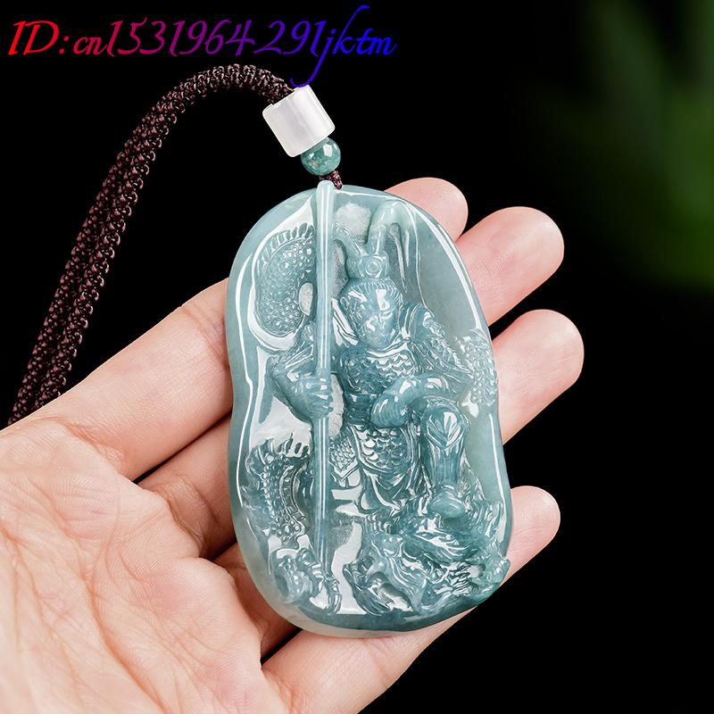 Burmese Jadeite Monkey King Pe - Necklace Pendant ulasan dan harga